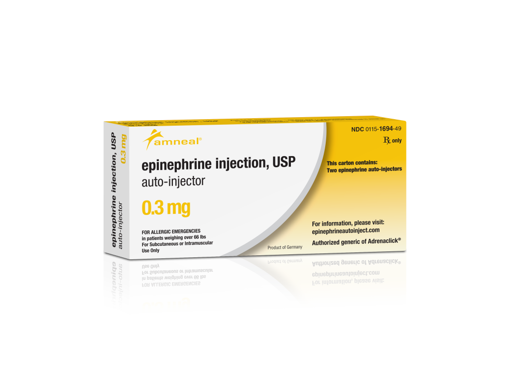 Epinephrine Dose For Anaphylaxis Epinephrine Injection